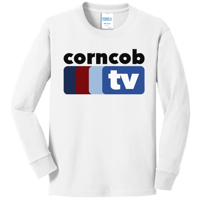 Corncob TV Kids Long Sleeve Shirt