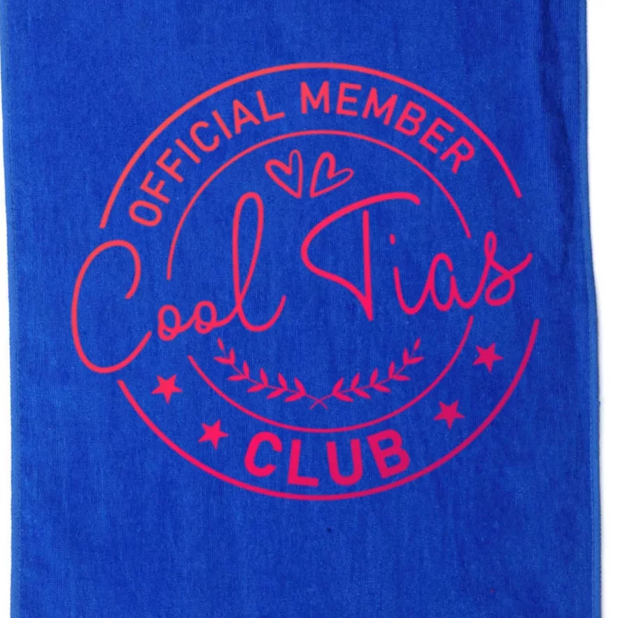 Cool Tia Club Latin Mexicana Aunt Mexican Auntie Tia Great Gift Platinum Collection Golf Towel