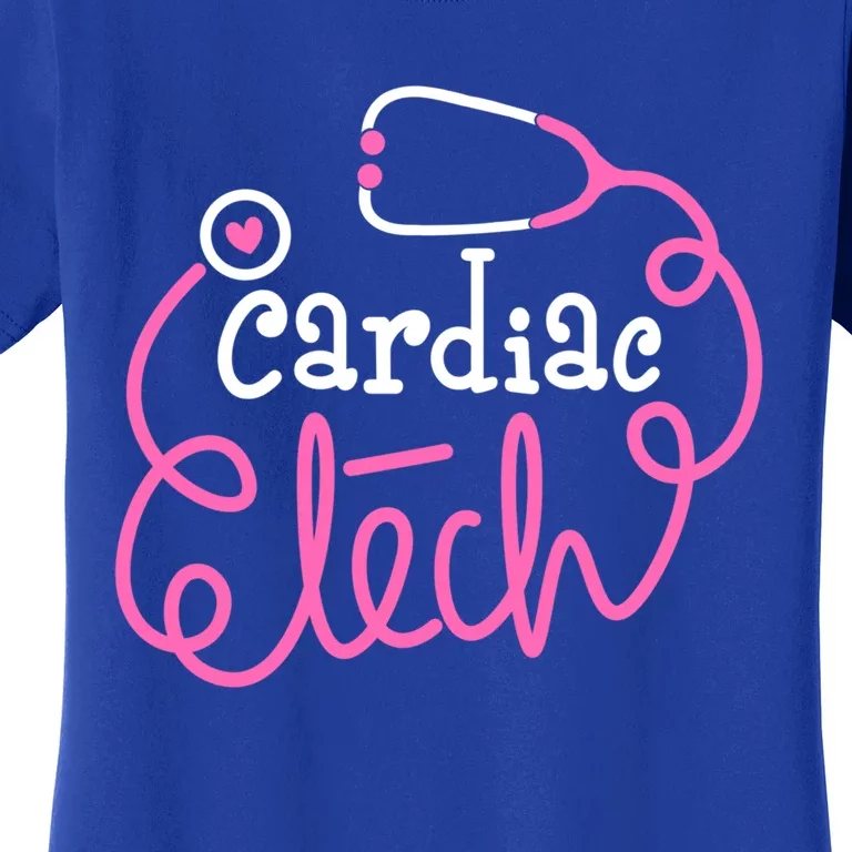 Cardiac Tech Cardiovascular Technologists Cardiac Technician Gift Women's T-Shirt