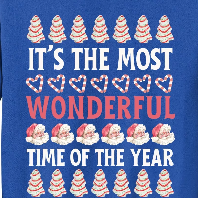 Christmas Tree Cake It’S The Most Wonderful Time Of The Year Great Gift Sweatshirt