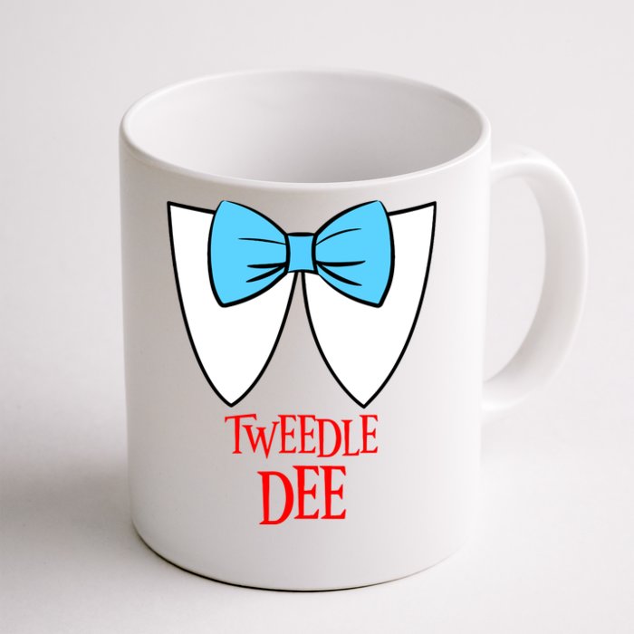 Cute Tweedle Dee Fairytale Character Costume Halloween Gift Front & Back Coffee Mug