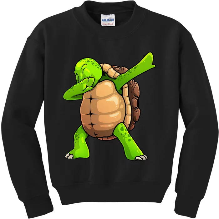 Cool Turtle Design For  Sea Turtle Tortoise Lovers Kids Sweatshirt