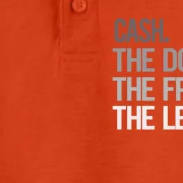 Cash The Dog The Friend The Legend National Pet Day Gift Dry Zone Grid Performance Polo