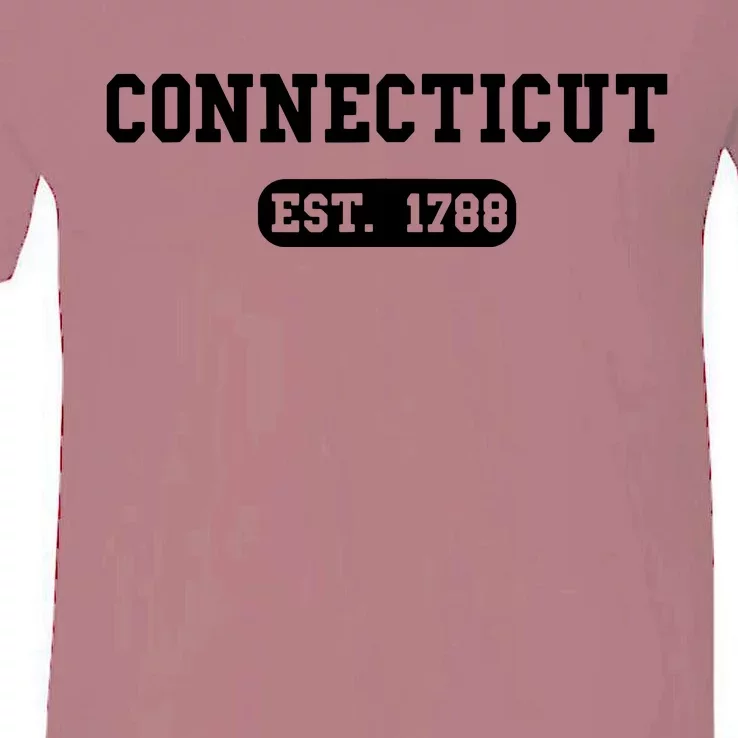 Connecticut Throwback Design Classic V-Neck T-Shirt