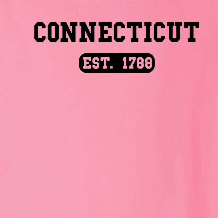 Connecticut Throwback Design Classic Toddler Long Sleeve Shirt