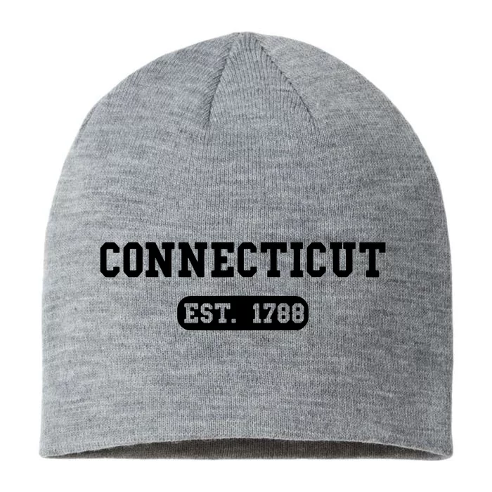 Connecticut Throwback Design Classic 8 1/2in Sustainable Knit Beanie