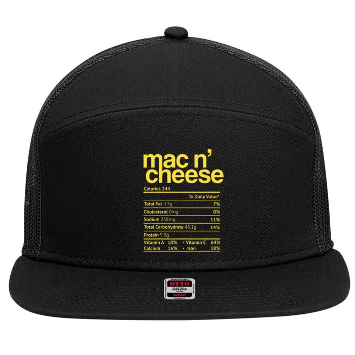 Cheesy Thanksgiving Delight 7 Panel Mesh Trucker Snapback Hat