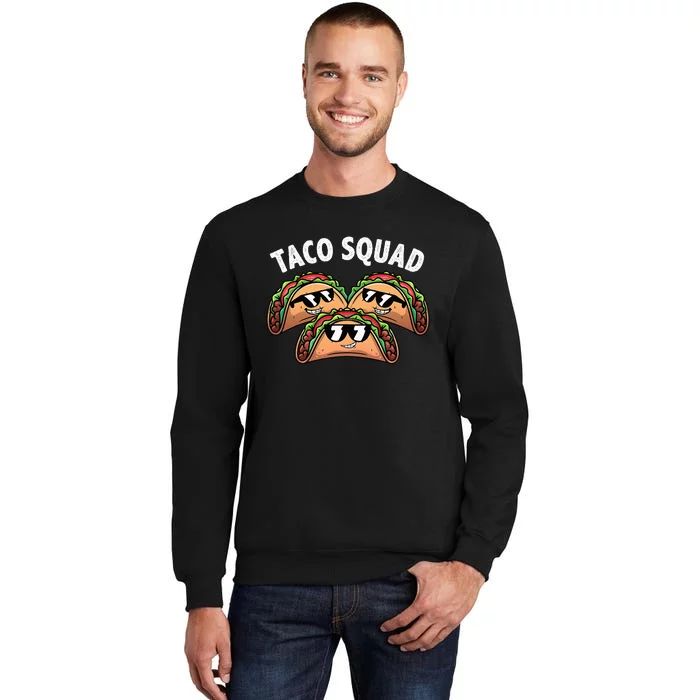 Cool Taco Design Taco Mexican Dish Lovers Sweatshirt