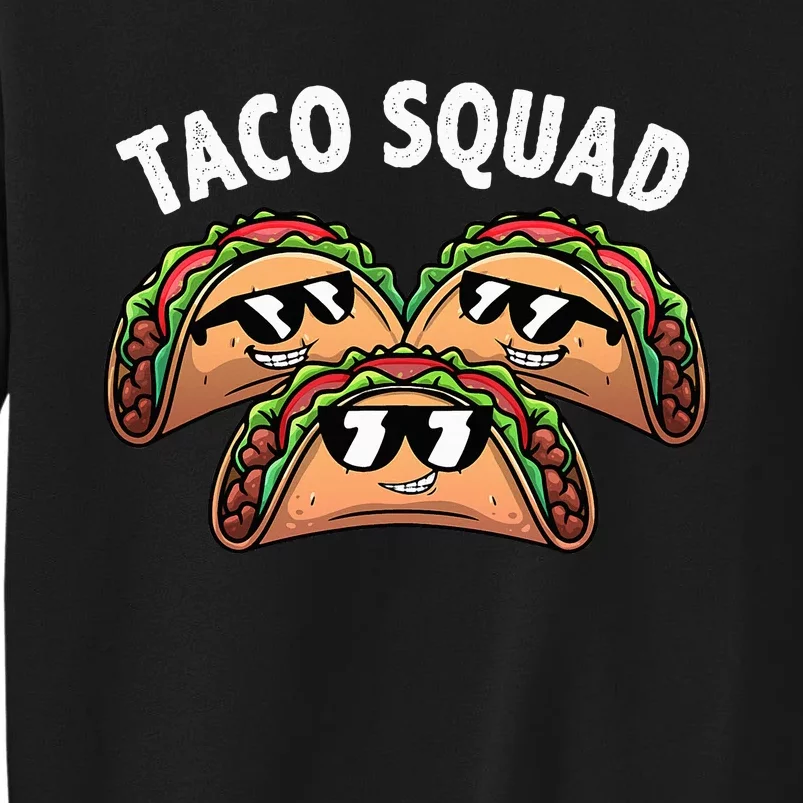 Cool Taco Design Taco Mexican Dish Lovers Sweatshirt