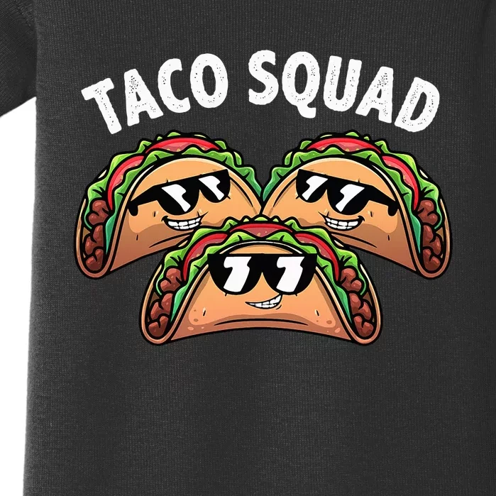 Cool Taco Design Taco Mexican Dish Lovers Baby Bodysuit