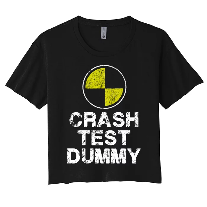 Crash Test Dummy Women's Crop Top Tee