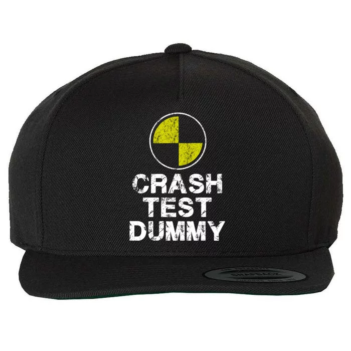 Crash Test Dummy Wool Snapback Cap