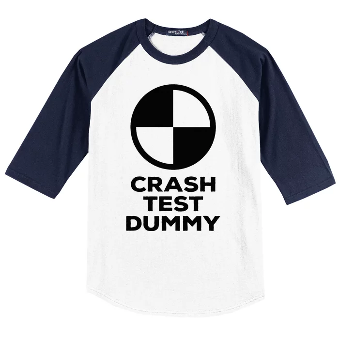 Crash Test Dummy Crash Test Dummy Costume Baseball Sleeve Shirt