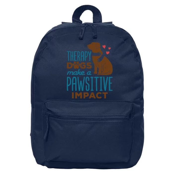 Cute Therapy Dogs Make A Pawsitive Impact Therapy Dog Team 16 in Basic Backpack