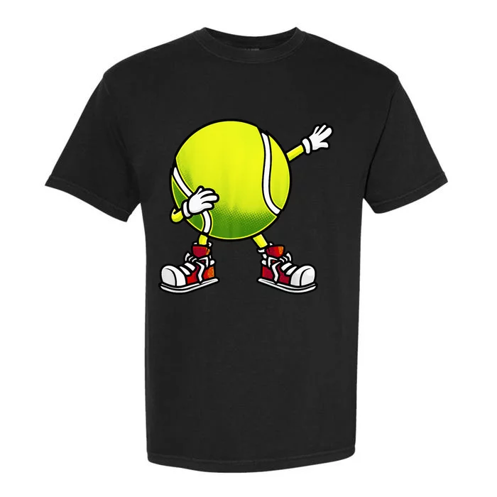 Cute Tennis Design Tennis Player Racket Sport Garment-Dyed Heavyweight T-Shirt