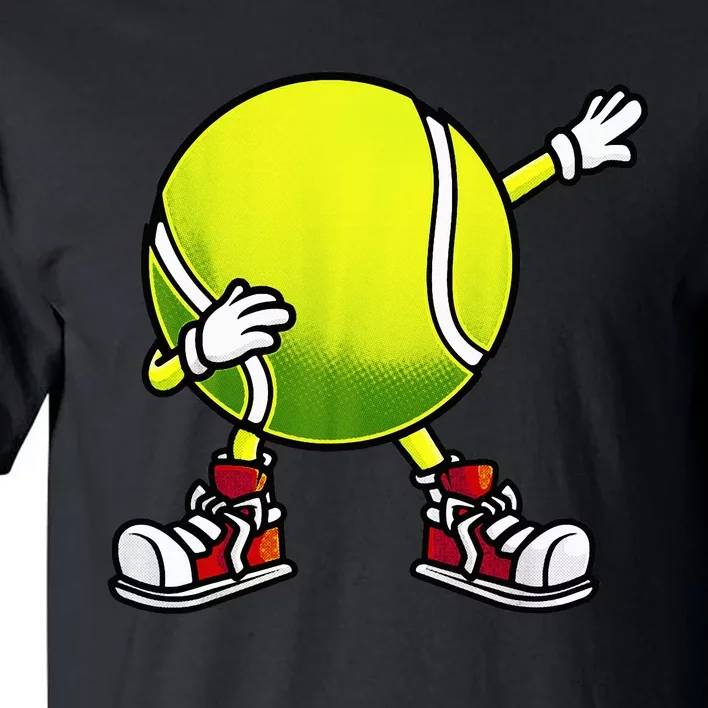 Cute Tennis Design Tennis Player Racket Sport Tall T-Shirt