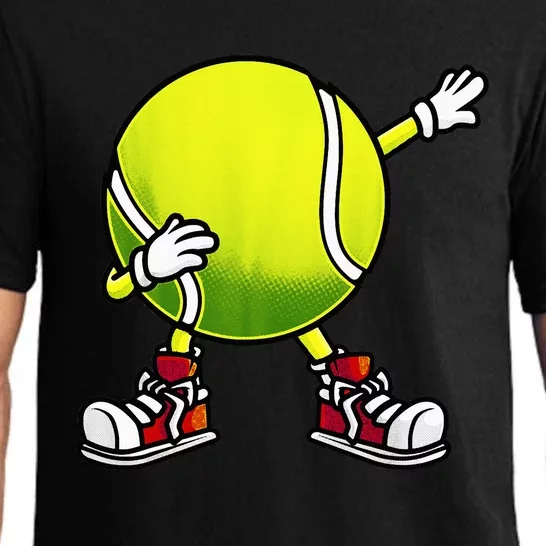 Cute Tennis Design Tennis Player Racket Sport Pajama Set