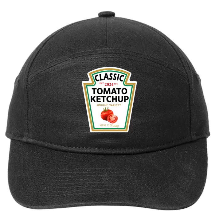 Classic Tomato Diy Halloween Costume Matching Group 7-Panel Snapback Hat