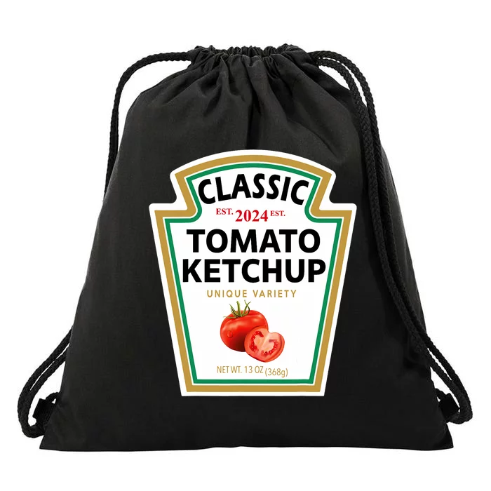 Classic Tomato Diy Halloween Costume Matching Group Drawstring Bag