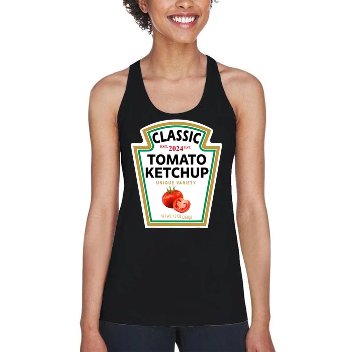 Classic Tomato Diy Halloween Costume Matching Group Women's Racerback Tank