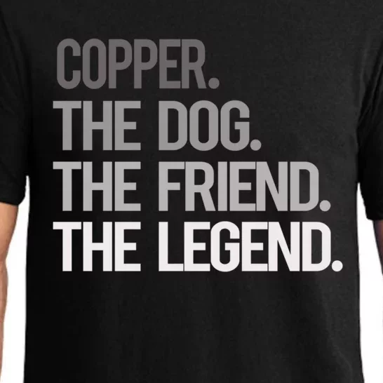 Copper The Dog The Friend The Legend National Pet Day Gift Pajama Set