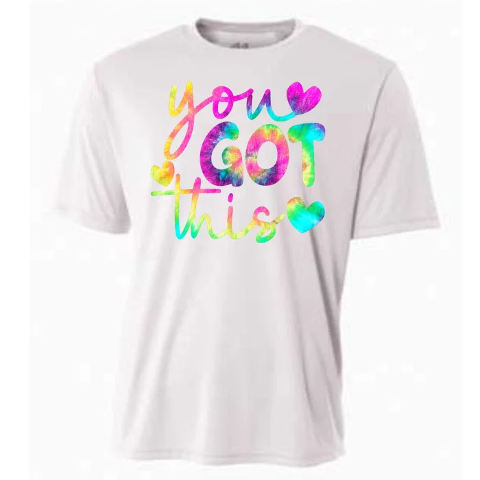 Cute Tie Dye You Got This Cooling Performance Crew T-Shirt