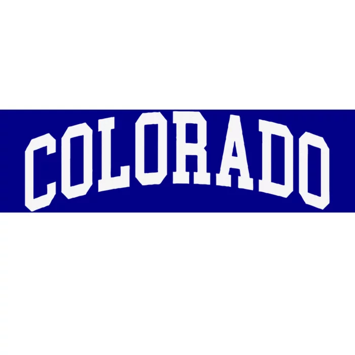 Colorado Throwback Design Classic Bumper Sticker