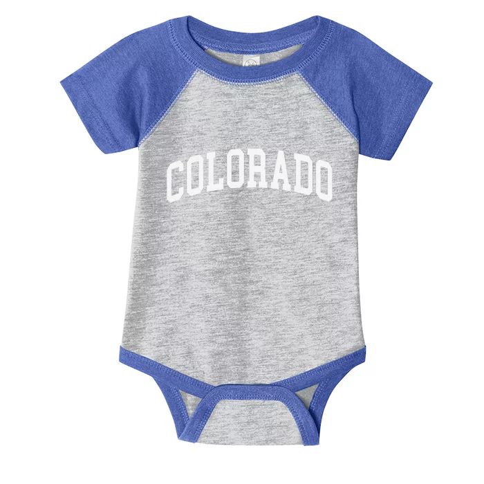 Colorado Throwback Design Classic Infant Baby Jersey Bodysuit