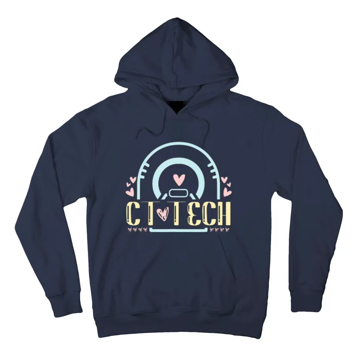 Ct Tech Design Ct Technologist Radiology Hoodie