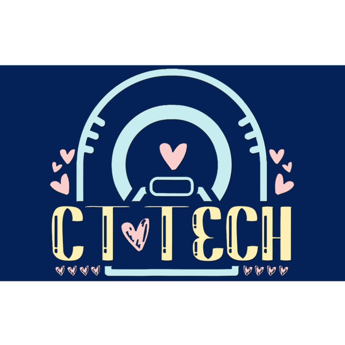 Ct Tech Design Ct Technologist Radiology Bumper Sticker