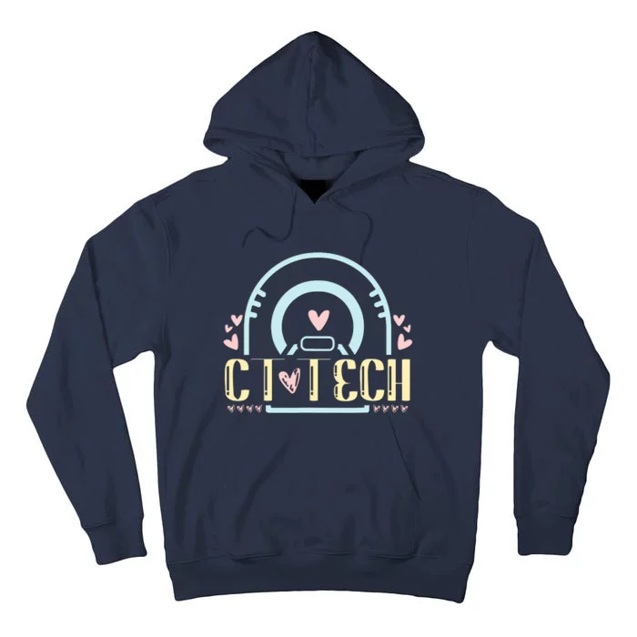 Ct Tech Design Ct Technologist Radiology Tall Hoodie