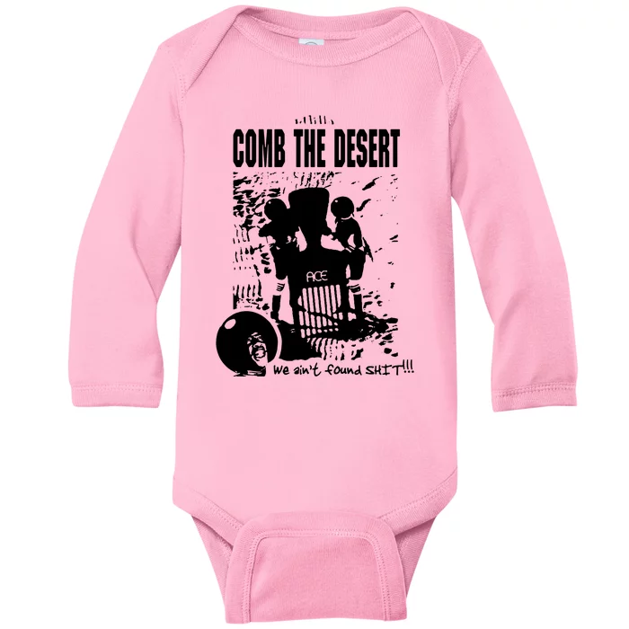 Comb The Desert Baby Long Sleeve Bodysuit