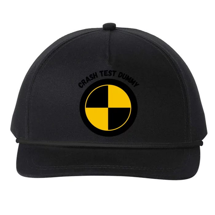 Crash Test Dummy Snapback Five-Panel Rope Hat