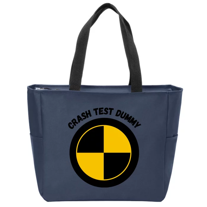 Crash Test Dummy Zip Tote Bag