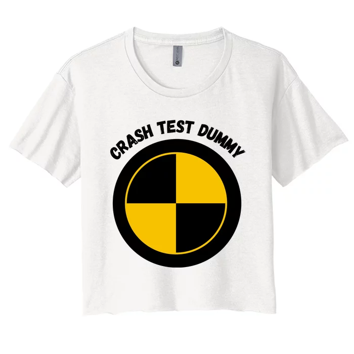 Crash Test Dummy Women's Crop Top Tee