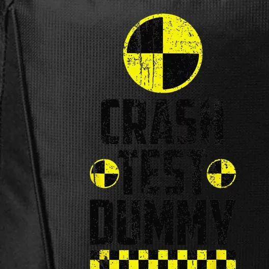 Crash Test Dummy Last Minute Costume Funny Halloween City Backpack