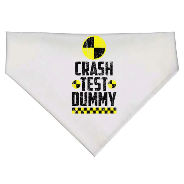 Crash Test Dummy Last Minute Costume Funny Halloween USA-Made Doggie Bandana