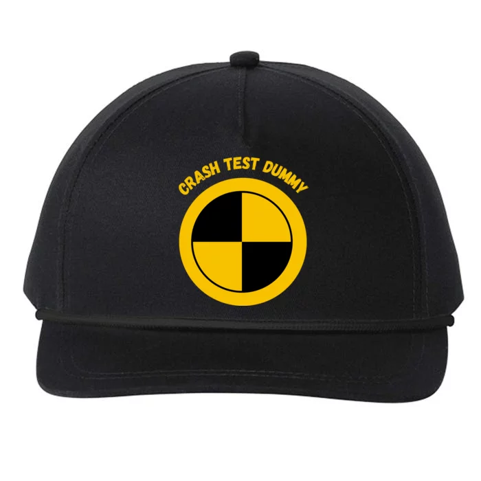 Crash Test Dummy Costume Snapback Five-Panel Rope Hat