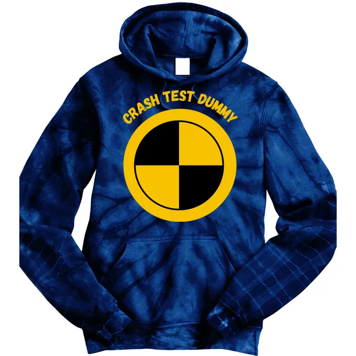 Crash Test Dummy Costume Tie Dye Hoodie