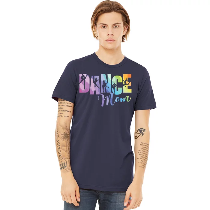 Cute Tiedye Dance Mom Mothers Day Premium T-Shirt