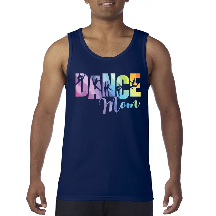 Cute Tiedye Dance Mom Mothers Day Tank Top