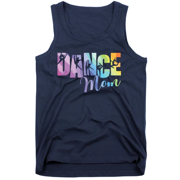 Cute Tiedye Dance Mom Mothers Day Tank Top