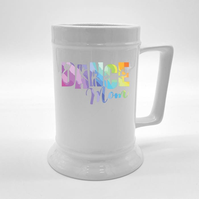 Cute Tiedye Dance Mom Mothers Day Front & Back Beer Stein