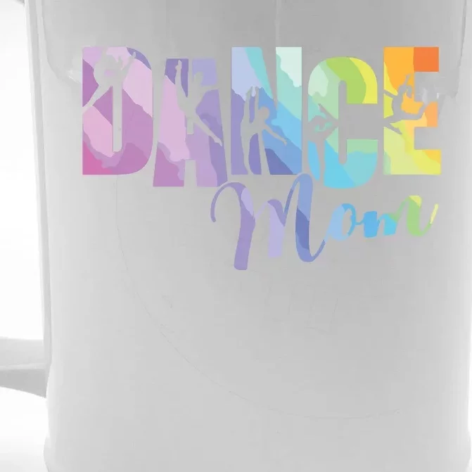 Cute Tiedye Dance Mom Mothers Day Front & Back Beer Stein