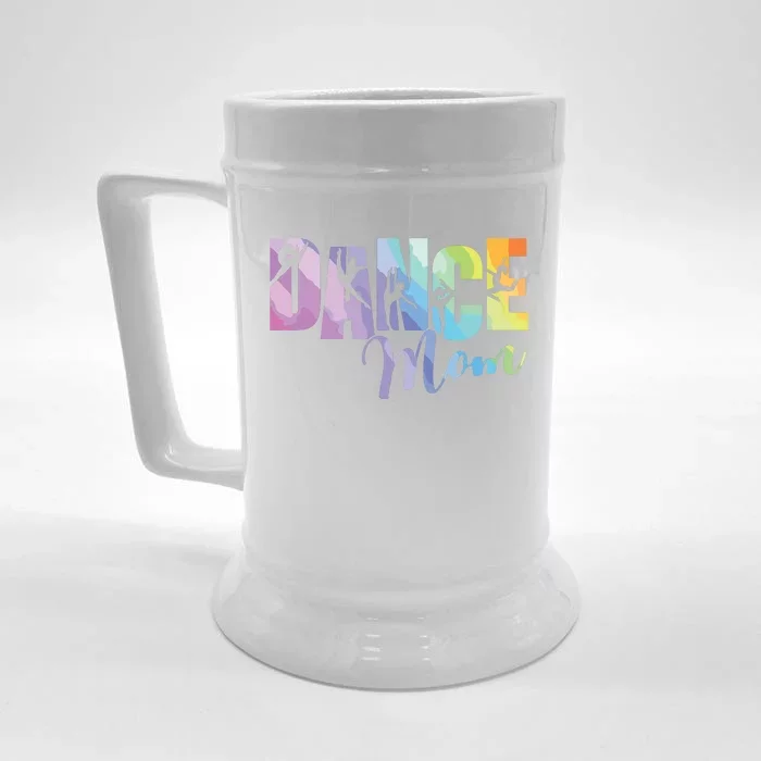 Cute Tiedye Dance Mom Mothers Day Front & Back Beer Stein