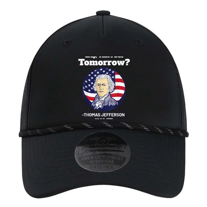 Crap ThatS Due Tomorrow July 4th Thomas Jefferson Patriotic Performance The Dyno Cap