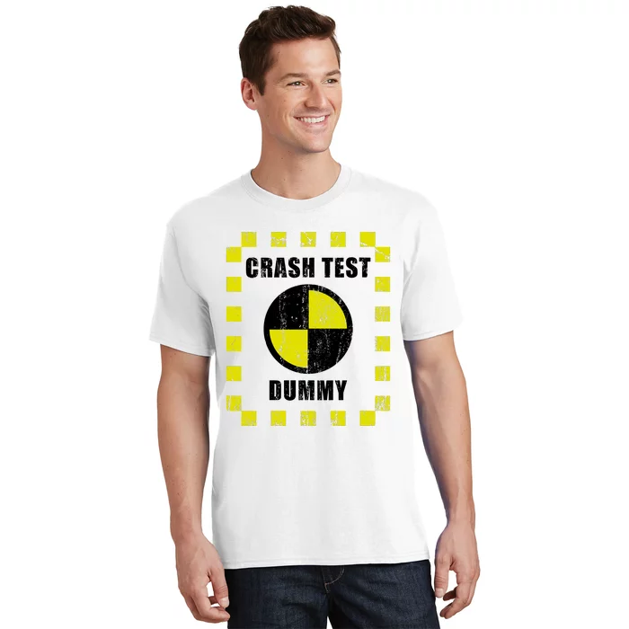 Crash Test Dummy Halloween Costume Funny T-Shirt