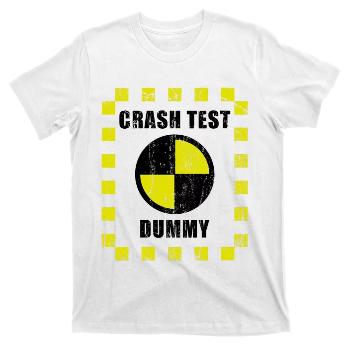 Crash Test Dummy Halloween Costume Funny T-Shirt