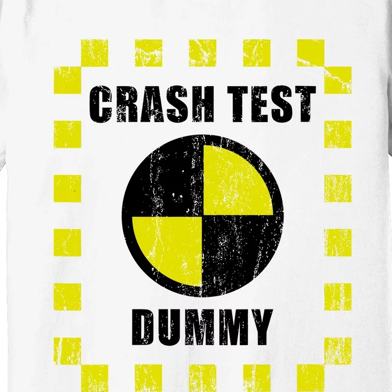 Crash Test Dummy Halloween Costume Funny Premium T-Shirt