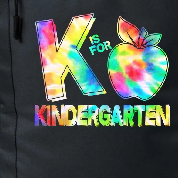 Cute Tie Dye K Is For Kindergarten Daily Commute Backpack